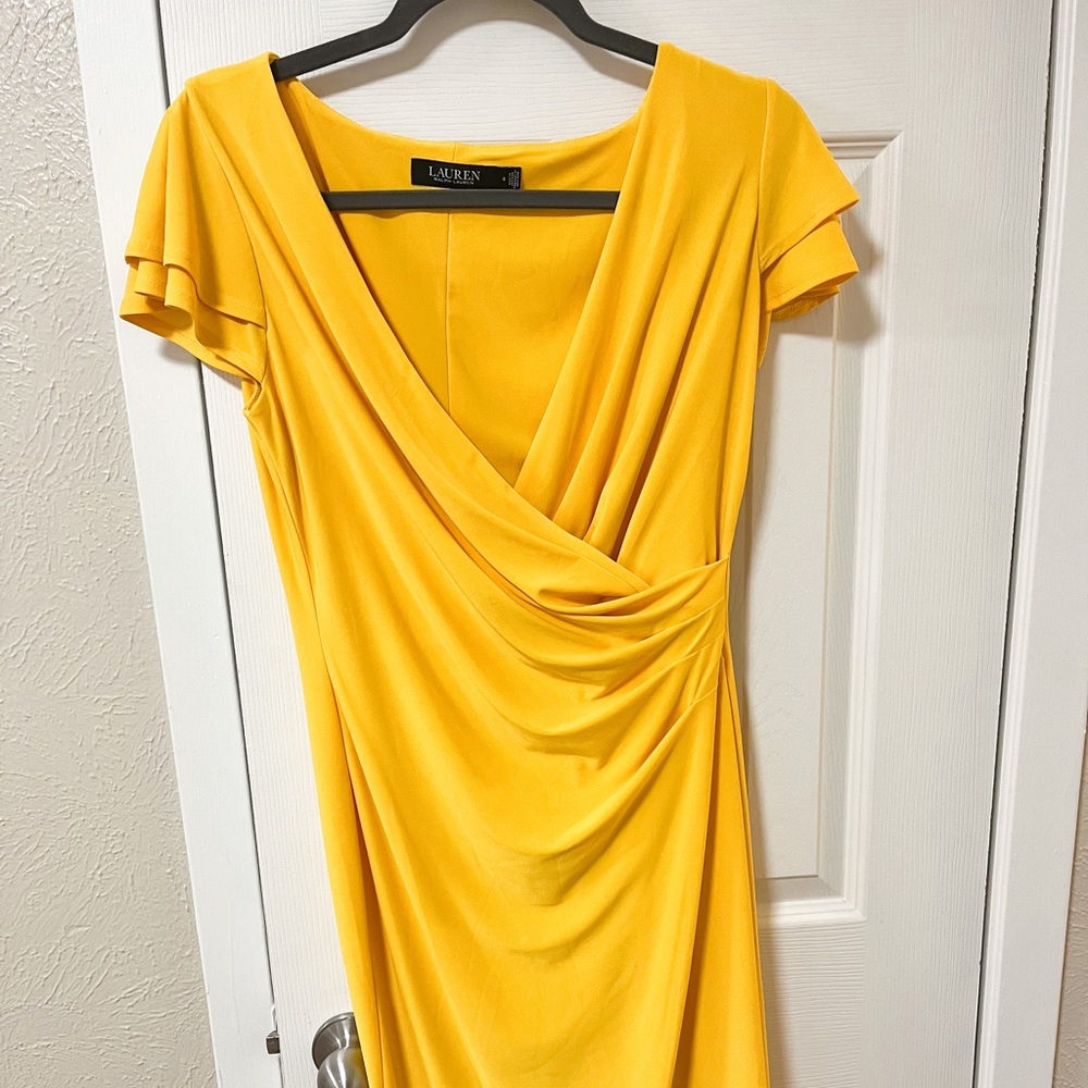 Ralph Lauren Yellow Dress